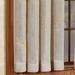 Islander Semi Sheer Grommet Curtain Panel Natural, 50 x 95, Natural