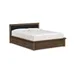 Copeland Furniture Moduluxe 35-Inch Storage Bed with Microsuede Headboard - 1-MPD-35-03-Coffee