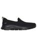 Skechers Women's GO WALK 7 - Ivy Slip-On Shoes | Size 7.5 | Black | Textile/Synthetic | Vegan | Machine Washable
