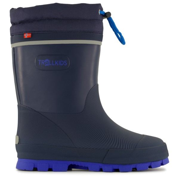 Trollkids - Kid's Isfjord Thermo Winter Rubber Boot XT - Gummistiefel 35 | EU 35 blau