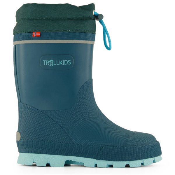 Trollkids - Kid's Isfjord Thermo Winter Rubber Boot XT - Gummistiefel 39 | EU 39 türkis