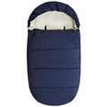 Bebamour Footmuff for Pushchair Universal Footmuff for Stroller/Buggy/Pram Seat Liners Baby Car Seat Blanket for 0-36 Months (Denium Blue)