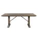 Andrew Home Studio Earlo Dining Table Wood in Brown | 30 H x 78 W x 42 D in | Wayfair GFA009WC80DN-YSWX