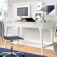 Corrigan Studio® Cardale Desk Wood in White | 30 H x 52 W x 24 D in | Wayfair 142695F495D94A99B8C45BFE705C0693