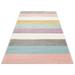 Pink 71 x 48 x 0.4 in Area Rug - Harriet Bee Rectangle Heslar Cotton Indoor/Outdoor Area Rug Cotton | 71 H x 48 W x 0.4 D in | Wayfair