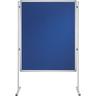 FRANKEN Textiltafel PRO, (B)1.200 x (H)1.500 mm, Filz, blau