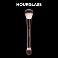 Hourglass-Pinceau de maquillage à poils en fibre douce pinceau simple double tête mise en