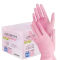 Gants NitCarter roses sans poudre de poulet gants pour livres ménagers cuisine jardinage