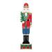 Glitzhome Wooden Christmas Nutcracker "PEACE" Porch Sign