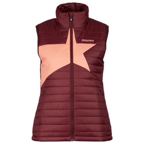 Zimtstern – Women’s Astraz Evo Padded Vest – Kunstfaserweste Gr M rot