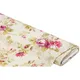 Dekostoff Rosen Mila Lorena, natur/pink