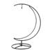 NUOLUX Ornament Display Stand Moon Plant Stand Iron Pendulum Stand Glass Ornament Stand