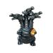 RnemiTe-amo Halloween on Saleï¼� Three Headed Mutated Flying Dragon Halloween Gothic Dragon Home Garden Decoration Decorations Dragon Statue Decoration Decorations