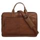 Laptoptasche X-ZONE Gr. B/H/T: 43 cm x 31 cm x 11 cm onesize, braun (cognac) Damen Taschen Koffer