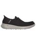 Skechers Men's Slip-ins: GO WALK Max - Halcyon Slip-On Shoes | Size 10.5 | Brown | Textile/Synthetic | Vegan | Machine Washable