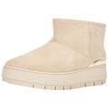 Tommy Hilfiger Damen Boots Metallic Suede Snowboot Wildleder, Beige (White Clay), 38 EU