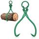 Barydat Log Hook Claw Log Grapple 18 Inch Heavy Duty Log Lifting Tongs Wood Log Grabber Steel Lumber Skidding Tongs Timber Claw Hook for Truck Tractor Skidder Handling Dragging Carrying Tool