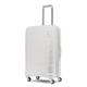 American Tourister Stratum 2.0 Hardside Expandable Luggage with Spinners, White, 28-Inch Checked-Large, Stratum 2.0 Hardside Expandable Luggage with Spinners