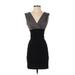 Bianca Nero Cocktail Dress: Black Dresses - Women's Size P