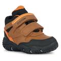 Lauflernschuh GEOX "B BALTIC BOY B ABX" Gr. 21, bunt (braun, schwarz, orange) Kinder Schuhe Lauflernschuhe