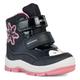 Lauflernschuh GEOX "Blinkschuh B FLANFIL GIRL ABX" Gr. 21, schwarz (schwarz, rosa) Kinder Schuhe Lauflernschuhe