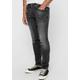 Slim-fit-Jeans ONLY & SONS "ONSWEFT REG. D. GREY 6458 JEANS VD" Gr. 34, Länge 34, blau (dark grey denim) Herren Jeans Slim Fit