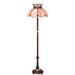 Meyda Lighting Anabelle 62" Floor Lamp Metal in Brown/Pink | 62 H x 18 W x 18 D in | Wayfair 259573