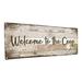 Gracie Oaks Xyana Welcome to the Coop Metal Sign Metal | 11.5 H x 31 W x 0.04 D in | Wayfair 7AAD381D992B432C88EEAEC9B9A36762