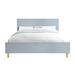 Everly Quinn Ricka Bed, Bed Frame, Platform Bed Wood in Gray | 46 H x 65 W x 86 D in | Wayfair 438F80DF4CB246278C8A9329C43413D4