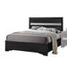 Red Barrel Studio® Garnier Bed, Bed Frame, Platform Bed Wood in Black | 55 H x 42 W x 80 D in | Wayfair 9E278138B9104B9BA846C6204B0F84B7