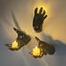 The Holiday Aisle® Halloween Decorations Indoor/Outdoor, Pack Of 3 Wall Mounted Creepy Reaching Hands, Life-Sized Horror Hands For Wall Decorations | Wayfair