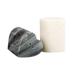 Creative Co-Op Heart-Shaped Marble Salt & Pepper Shakers Marble in Gray/White | 3 H x 2.5 W in | Wayfair EC1466