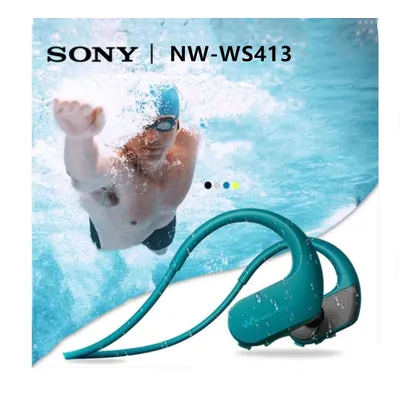 Sony NW-WS413 étanche natation course mp3 lecteur de musique casque intégré accessoires étanche SONY
