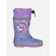 Regatta Childrens/Kids Splash Peppa Pig Unicorn Wellington Boots - Purple - Size: 12