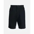 Hugo Boss Men's SLICE-SHORT Open Navy Slim Fit Chino Shorts - Size: 46/32