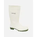 Women's Dunlop FS1800/171BV Wellington / Womens Boots / Safety Wellingtons - White - Size: 5