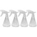 Empty Spray Bottles 12Oz Refillable Spray Bottle For Cleaning Solutions Water Spray Bottle Plant Mister Adjustable Nozzle Spray For Cleaning 4Pack