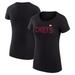 Women's G-III 4Her by Carl Banks Black Kansas City Chiefs Dot Print Lightweight Fitted T-Shirt