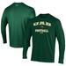 Men's Under Armour Green UAB Blazers Football Performance Long Sleeve T-Shirt