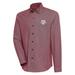 Men's Antigua Maroon/White Texas A&M Aggies Compression Long Sleeve Button-Down Shirt