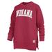 Women's Pressbox Crimson Indiana Hoosiers Stone Gala Oversized T-Shirt