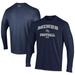 Men's Under Armour Navy Colorado School of Mines Orediggers Football Performance Long Sleeve T-Shirt