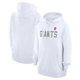 Women's G-III 4Her by Carl Banks White San Francisco Giants Dot Print Pullover Hoodie