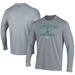 Men's Under Armour Gray Colorado State Rams Football Performance Long Sleeve T-Shirt