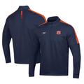 Men's Under Armour Navy Auburn Tigers Motivate Half-Zip Jacket