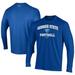 Men's Under Armour Blue Georgia State Panthers Football Performance Long Sleeve T-Shirt