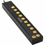 Tripp Lite Protect It! 10-Outlet Surge Protector with Swivel Light Bars - 5-15R Outlets 2 USB Ports 6 ft. (1.8 m) Cord 1350 Joules Black - 10 x NEMA 5-15R - 1350 J - 120 V AC Input - USB