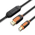 Printer Cable 50 Feet Active USB Printer Cable USB 2.0 Type A Male to Type B Male Scanner Printer Cord