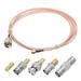 RG316 Coaxial Cables SMA Male to UHF Male with Adapter Low Loss RF Coaxial Cable 10FT Orange 1Pcs