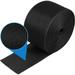 1 Piece (24 Feet in Length) Black Cable Floor Strip Carpet Floor Cord Cover Cable Protector Cable Management Protect